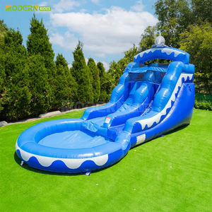 Parc aquatique gonflable pour enfants sur le thème de la mer, en PVC souple, idéal pour les loisirs à domicile et les jeux aquatiques saisonniers, à vendre - Product Image 3