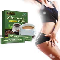 WinsTown Café Vert Minceur Naturel Instantané, Poudre Substitut de Repas pour le Contrôle du Poids