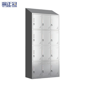 ตู้เก็บของเหล็กยูเจิ้งกวน 8 ชั้น พร้อมกุญแจล็อค สำหรับใช้ในสำนักงาน - Product Image 3