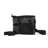 Sac à dos pliable et portable pour animaux de compagnie, en nylon réfléchissant et imperméable, multifonctionnel, pour chiens et chats, facile à porter