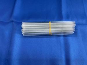 Nhà máy tùy chỉnh đánh bóng lửa rõ ràng ống thủy tinh thạch anh xi lanh kết thúc mở - Product Image 2