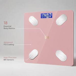 Báscula digital minimalista para baño, práctica báscula de grasa corporal para <span class=keywords><strong>el</strong></span> hogar con pantalla LCD, analizador de peso con aplicación para smartphone. - Product Image 2