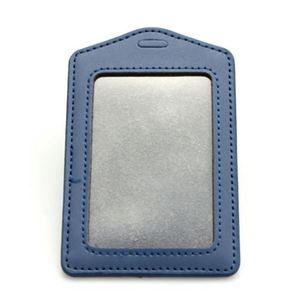 High Quality Id Card PU Badge Holder Supplier - Product Image 1