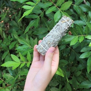 Set de Incienso de Salvia Blanca <span class=keywords><strong>y</strong></span> Madera Sagrada con Cristales, Serie de Varillas de Aromaterapia, Artesanía Natural al por Mayor - Product Image 4
