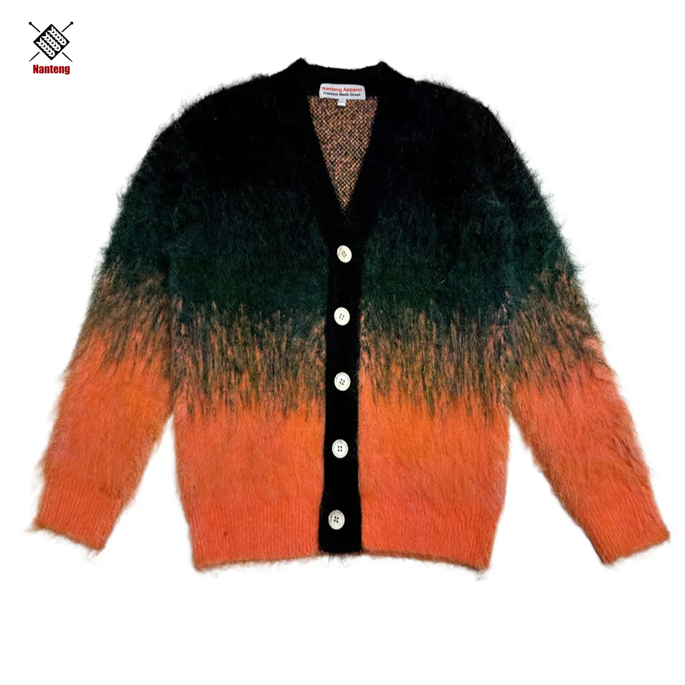 Oem Light Luxus Hochwertige neue Produkte Bestseller Cardigan Hot Sale für Mohair Sweater Men