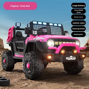 Auto Giocattolo Elettrica Fuoristrada a Quattro Ruote con Telecomando per Bambini, Batteria 12V, in Plastica, per Ragazzi e Ragazze dai 1 ai 6 Anni - Product Image 5