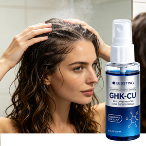 Suero para el Crecimiento del Cabello con Logotipo Personalizado, Cuidado del Cabello, Cabello Fino, Nutritivo, Anticaída, Restaura los Folículos Capilares, 4% de Péptidos de Cobre - Product Image 1