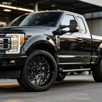 Jantes Concaves Polies 20x12 20x14 22x10 22x12 24x12 24x14 26x12 26x14 6x135 Forgées pour F-150 F-250 Silverado 1500 2500