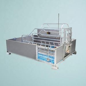 Nueva Jaula de Parto para Cerdas de la Marca HENGYIN, Acero Galvanizado en Caliente, Certificación CE ISO 9001, Sistema de Alimentación Totalmente Automático SS - Product Image 1