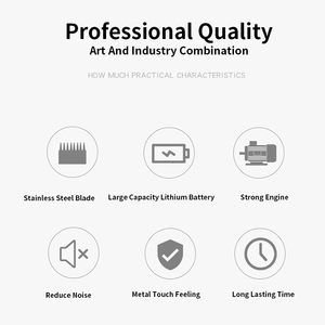 SH-2698 Recortadora <span class=keywords><strong>de</strong></span> Barba Profesional Dorada Inalámbrica Recargable para Hombres - Product Image 6