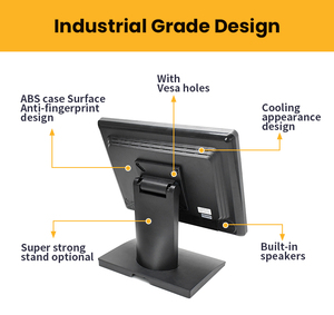 15 inch LCD cảm ứng màn hình đúng phẳng cảm ứng điện dung màn hình USB + VGA giao diện với VESA lỗ gắn - Product Image 6