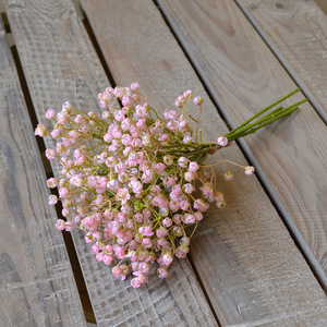 Bouquet de gypsophile en plastique pour mariage, bouquet de fleurs artificielles, 6 pièces - Product Image 2