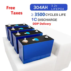 QSO 3.2V 304Ah 310Ah 320Ah Lifepo4 Lithium Bateria De Litio QISO 3.2 V 300Ah 304 320 Ah Lipo4 Home Energy Storage System Battery