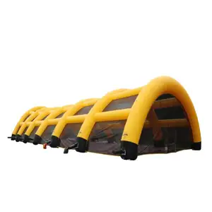 Tienda de deporte inflable grande, toldo de marquesina, cubierta de pista de Paintball, carpa de baloncesto, gran oferta