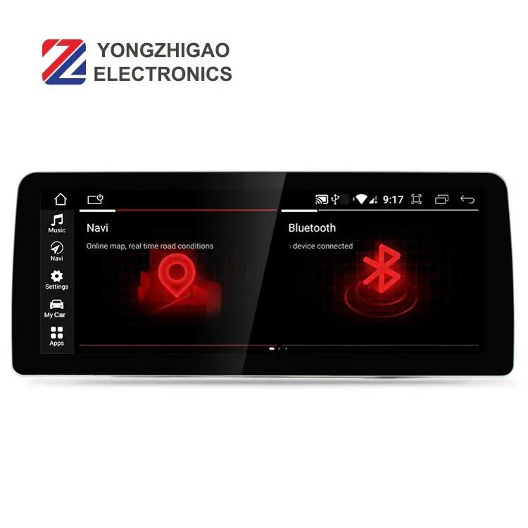 YZG 8 Core Carplay Android Auto inalámbrico unidad de actualización después de mercado Radio Android Monitor de Audio de coche para BMW X1 E84 2009 -2015