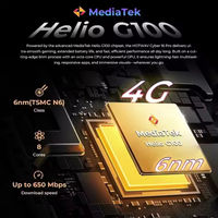 Téléphone personnalisé HOTWAV Cyber 16 Pro 4G 6,6 pouces FHD avec écran secondaire 1,45 pouces, robuste, batterie 6280 mAh, 33W, Helio G100, téléphone Android