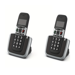 Téléphone sans fil numérique DLNA D1004-D avec haut-parleur et identification <span class=keywords><strong>de</strong></span> l'appelant/attente d'appel, téléphones DECT, certificat CE - Product Image 1