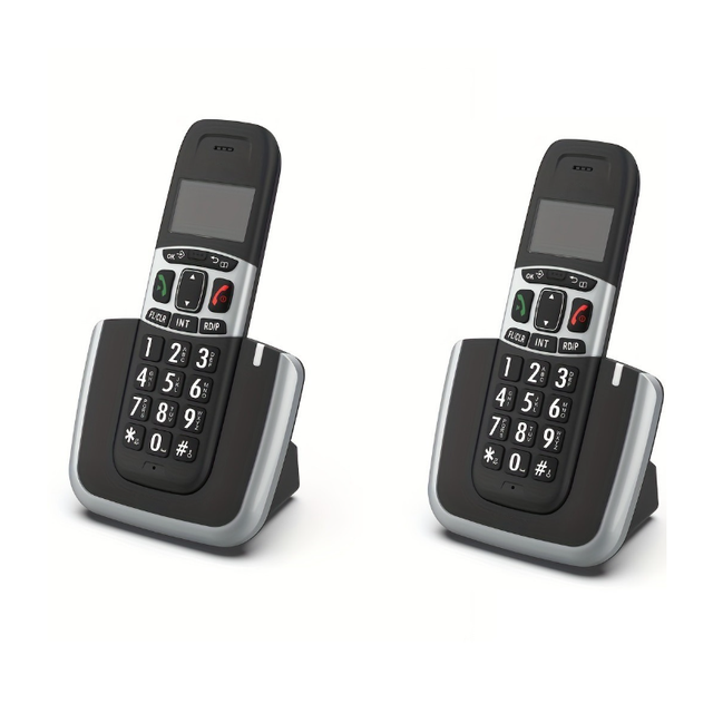 DLNA D1004-D Digital Cordless Phone Cordless Phone with Speakerphone and Caller ID/Call Waiting DECT Phones CE Certificate