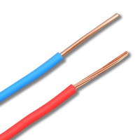 PVC-isoliertes Kupferkabel BV 4mm Massivkupferleiter Elektrokabel für Haushalts- und Gebäudeverkabelung