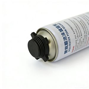 Espuma de <span class=keywords><strong>Poliuretano</strong></span> Expansiva Estructural Blanca de Alta <span class=keywords><strong>Densidad</strong></span>, Económica, Grado B1, Tipo Paja, 750 ml - Product Image 4