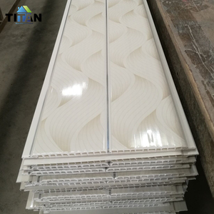 Plafond en PVC Cielo Raso Botswana, lambris en PVC, design de plafond en PVC <span class=keywords><strong>plastique</strong></span> 4M pour le Ghana - Product Image 1