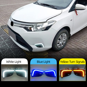 ไฟเลี้ยวสำหรับรถยนต์ LED 2ชิ้น,ไฟตัดหมอก DRL สำหรับ Toyota Vios 2014 <span class=keywords><strong>2015</strong></span> 2016 - Product Image 2