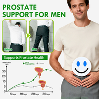 Acentiallabs – Complément alimentaire en gros à base d'extrait naturel de palmier nain, capsules de palmier nain pour le soutien de la santé de la prostate masculine