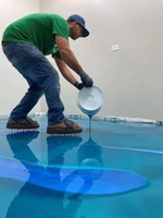 LSY Deux composants 100% Solid Instant Epoxy Patch Cracker Filler pour revêtement de sol en époxy et système de peinture