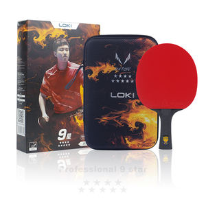 Tennis de Table Tendances Nouveautés R9 Tt Bat 7 PLy Gnf Fiber Améliorer la précision de frappe Raquette de ping-pong avec sac de transport - Product Image 1