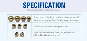 BECO 2 in 1ピールフェイシャル皮膚剥離機マイクロダーモブラシンフェイシャルダイヤモンド剥離機 - Product Image 4