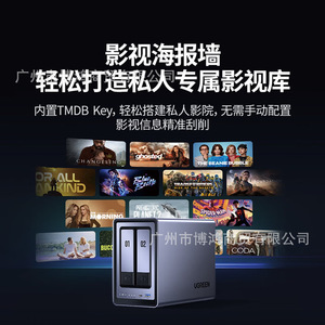 Ugreen Private Cloud DXP2800 8GB ระบบจัดเก็บข้อมูลเครือข่ายภายในบ้านแบบ NAS สองช่องใส่ฮาร์ดดิสก์ พร้อมพอร์ต USB 3.0 รองรับ iOS Android Windows Mac HarmonyOS - Product Image 3
