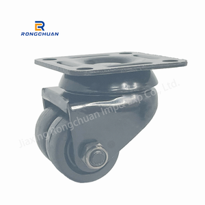 Roda do perfil baixo Rodas dobro do <span class=keywords><strong>nylon</strong></span> Capacidade de carga alta <span class=keywords><strong>2</strong></span> polegadas/1,5 polegadas - Product Image 2