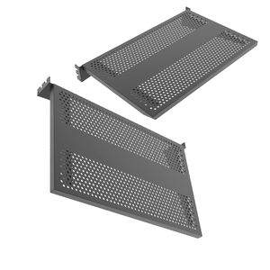 Support d'affichage en tôle perforée sur mesure pour magasin de détail <span class=keywords><strong>avec</strong></span> services de poinçonnage, pliage, découpe laser et soudage - Product Image 1