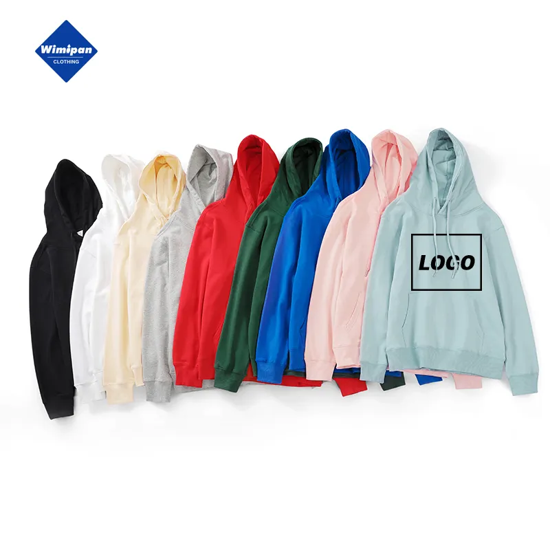 Chất Lượng Cao 100% Bông Quá Khổ Áo Unisex Tùy Chỉnh In Ấn Thêu Người Đàn Ông Của Hoodies & Áo Nỉ