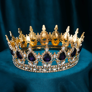 <span class=keywords><strong>2023</strong></span> nueva venta al por mayor princesa novia regalo de cumpleaños tocado aleación perla Tiaras y coronas brillante boda Tiara corona nupcial - Product Image 5