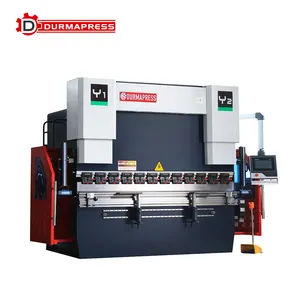 CNC Press Brake Machine 160 TON / 3300mm Hydraulic CNC Press Brake Bending Machine With Delem DA53T Controller System