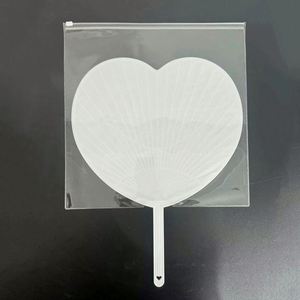 Nouvelles pochettes transparentes en PVC pour éventails, forme cercle, avec logo personnalisé, pour protéger les éventails, formes multiples - Product Image 4