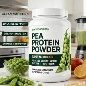 Bonne poudre de protéine à base de plantes <span class=keywords><strong>sans</strong></span> <span class=keywords><strong>gluten</strong></span>, impression de marque privée, personnalisation de logo, poudre de protéine végétalienne biologique - Product Image 6