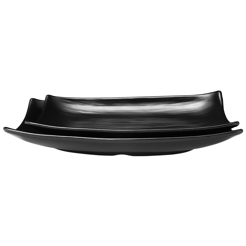 rectangulaire schiste plaque Assiette KESPER 40x30cm Anthracite Noir rectangulaire schiste plaque Assiette KESPER 40x30cm Anthracite Noir