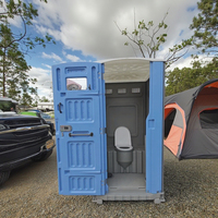 Toilettes portables en HDPE de haute qualité, salle de bain mobile, nouveau design pour les événements en plein air