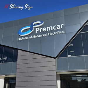 Letrero LED con Logotipo Iluminado Frontal, Letras Personalizadas para Marca Empresarial - Product Image 2