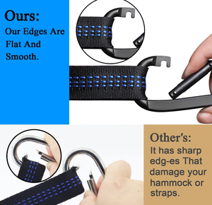 <span class=keywords><strong>Hamac</strong></span> de jardin de haute qualité Highwin 210T avec sangle et boucle pour deux personnes - Product Image 4