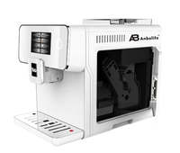 Cafetera Espresso Automática Anbolife, Bomba Italiana de 19 Bares, Cappuccino, Latte, Americano con un Solo Toque, Molinillo Integrado, Tanque de 1.7L