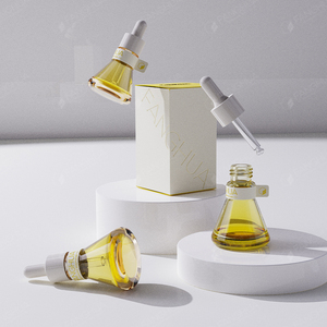 Newest Serum <strong>Bottle</strong> Packaging 15ml <strong>30ml</strong> Cosmetic <strong>Glass</strong> Container Unique Shape For Dropper <strong>Bottle</strong> With Box - Product Image 5