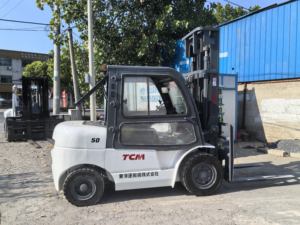 รถยกดีเซล TCM 5 ตัน พร้อมเสากระโดงมาตรฐานเพื่อการใช้งานที่ปลอดภัยและมั่นคง - Product Image 4