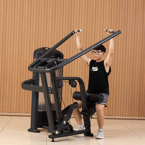 Máquina de remo sentado iso-lateral ASJ con carga de discos, equipo de remo de brazo independiente con movimiento convergente para gimnasio - Product Image 3
