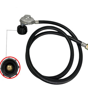 Regulador de propano QCC1, válvula de baja presión de 5/8 pulgadas y 90 grados para parrilla exterior, cocina, repostería y barbacoa - Product Image 4
