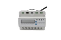Medidor de Energía Inalámbrico Trifásico de 380V 5(60)A, Control por Aplicación ON/OFF, WiFi, RS485, Montaje en Riel DIN, DTS238-7, Clase 1.0, 0-999999.9 kWh