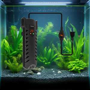 Chauffe-eau submersible Hakuna avec affichage numérique à 20 degrés pour aquarium, eau douce et eau salée - Product Image 2