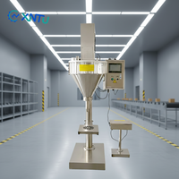 Machine de remplissage de poudre quantitative entièrement automatique de haute précision pour bureau, certifiée ISO CE, pour sachets en verre, flacons, pochettes et produits chimiques